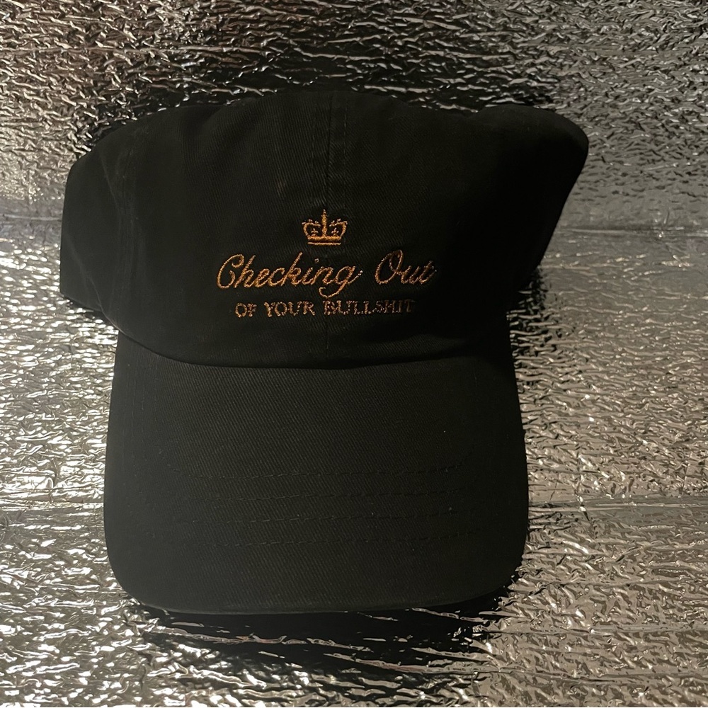 New Baseball Cap with Snarky Phrase